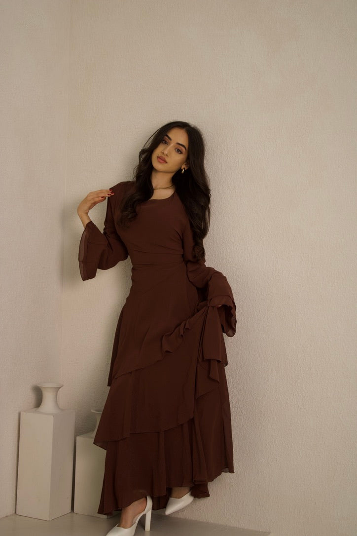 Sorina Dress Brown