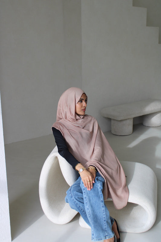 Blush Modal Hijab