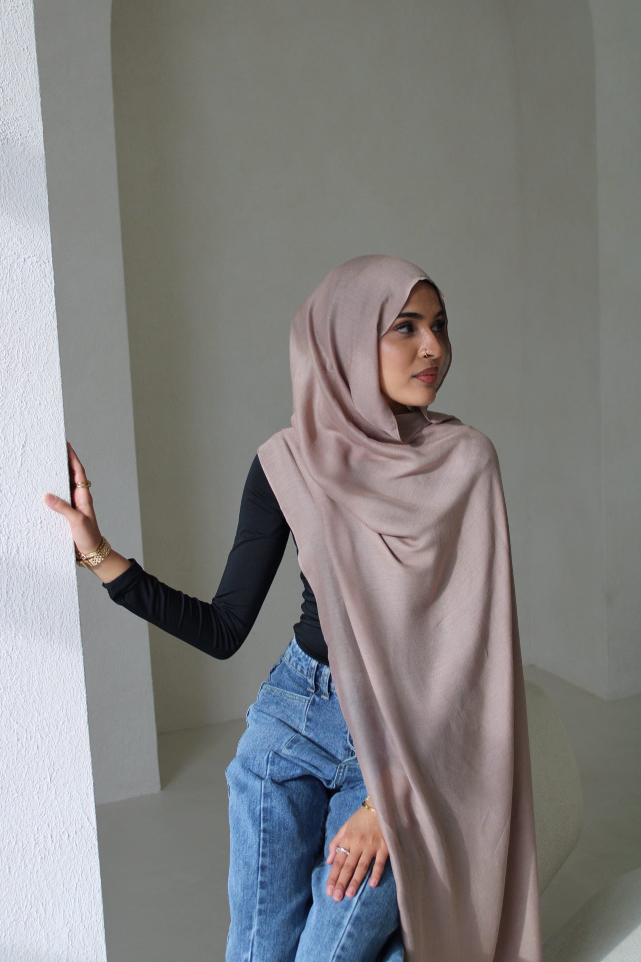 Dusty Rose Modal Hijab