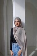 Taupe Modal Hijab