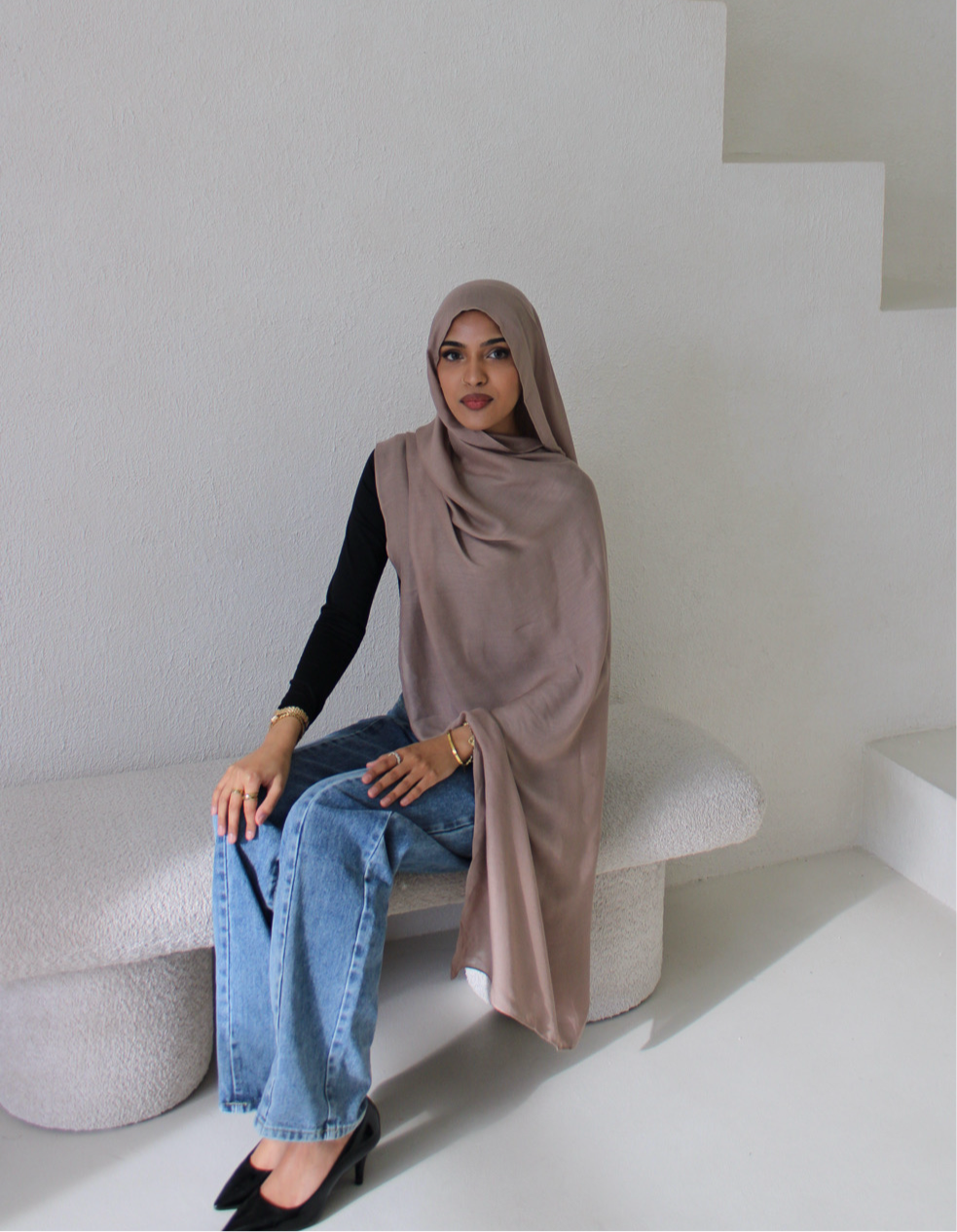 Dusty Rose Modal Hijab