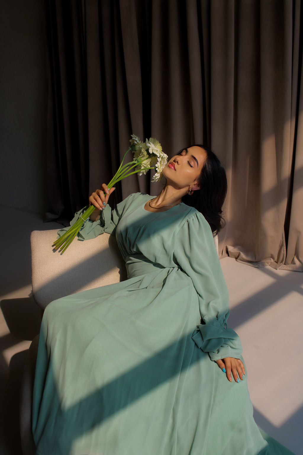 Liyana Dress Green