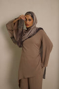Asymmetrical Set Taupe