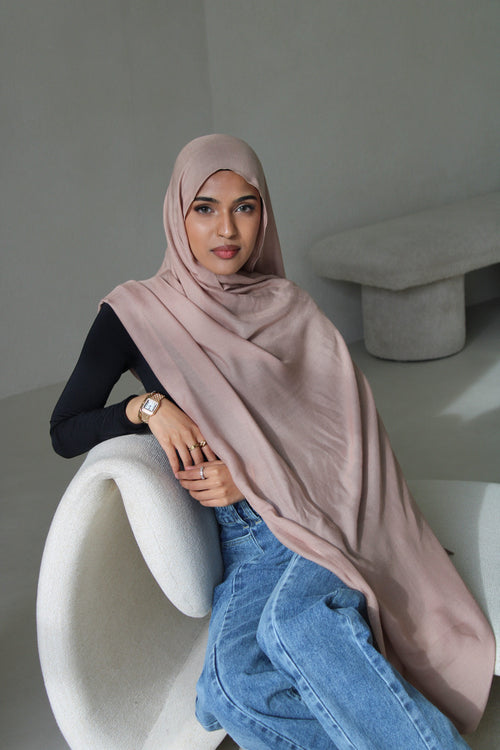 Blush Modal Hijab