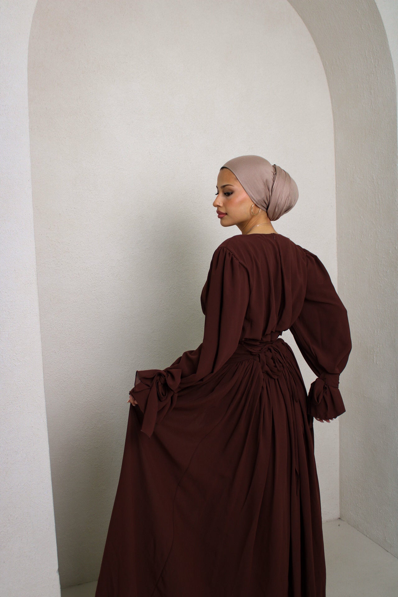 Liyana Dress Brown