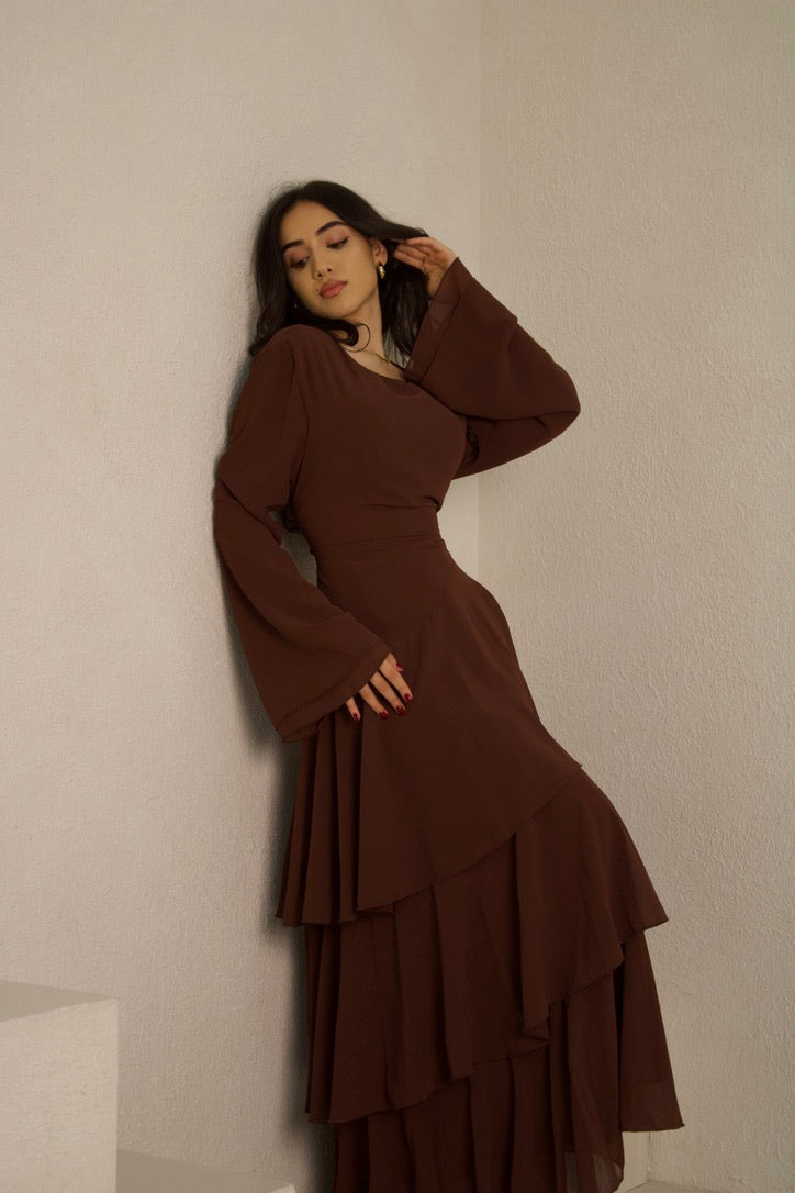 Sorina Dress Brown