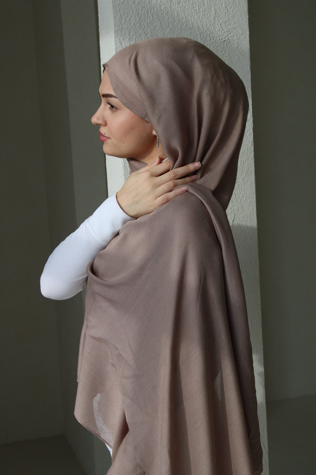 Dusty Rose Modal Hijab