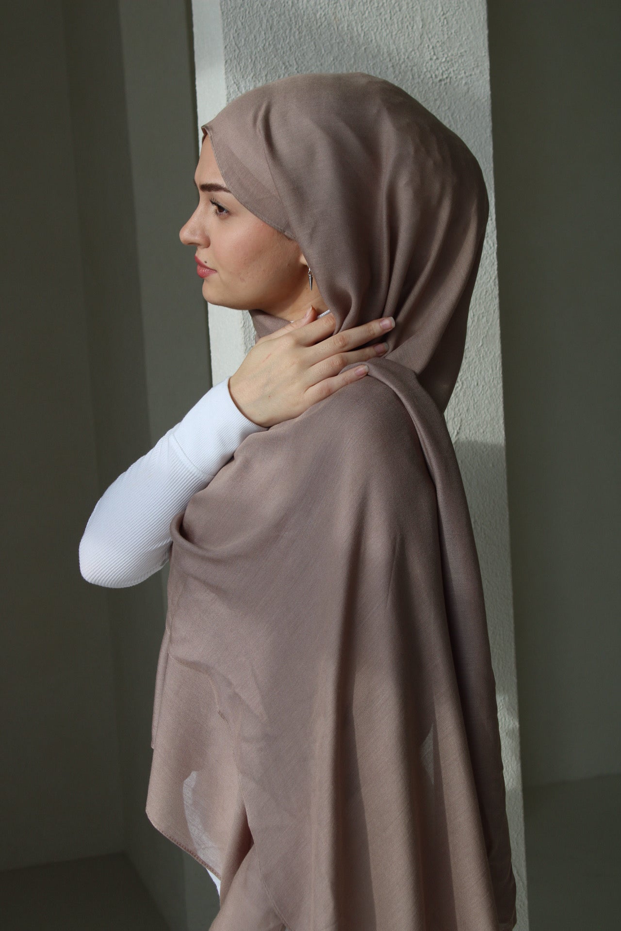 Dusty Rose Modal Hijab