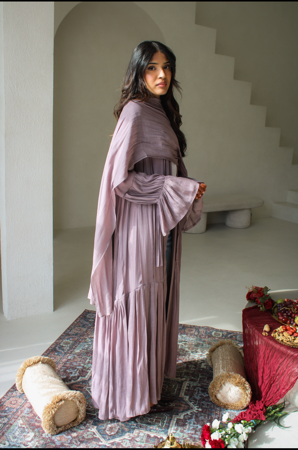Seraya Abaya Mauve