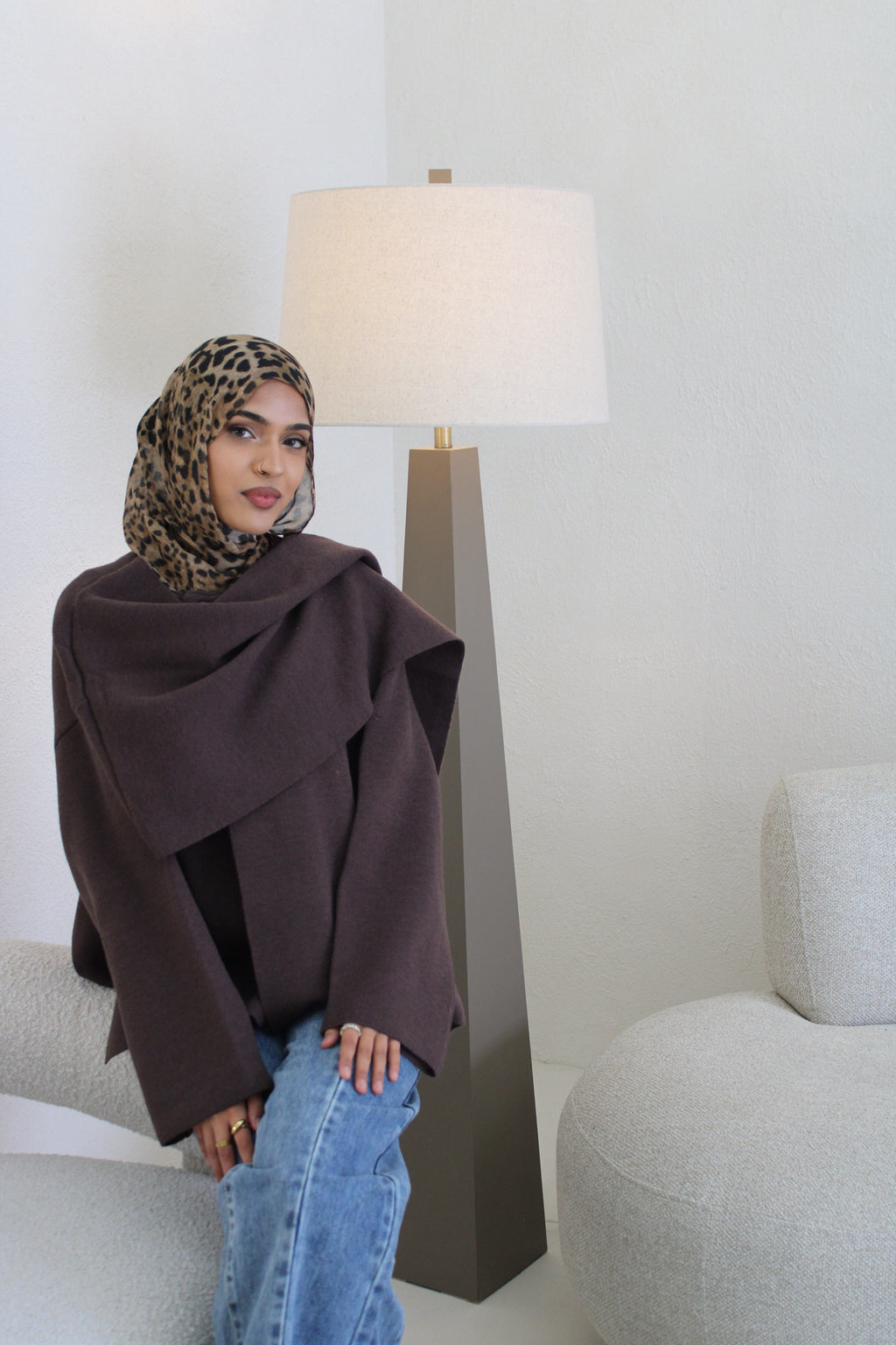 Draped Coat