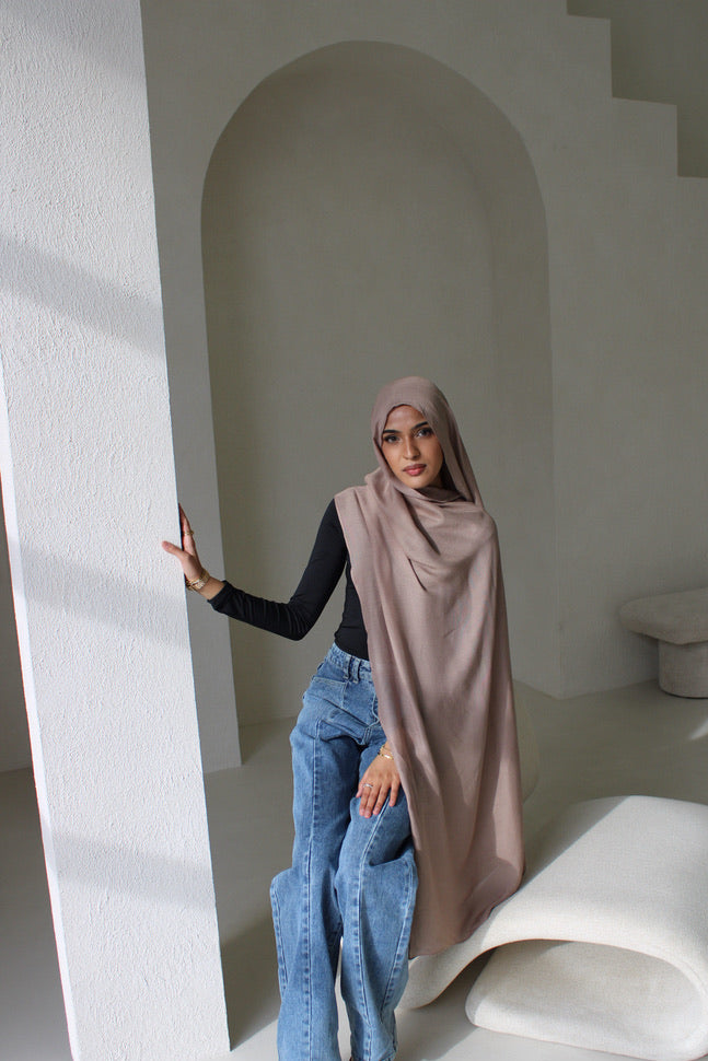 Dusty Rose Modal Hijab