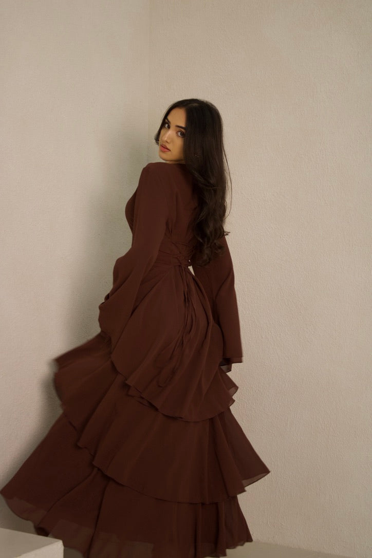 Sorina Dress Brown