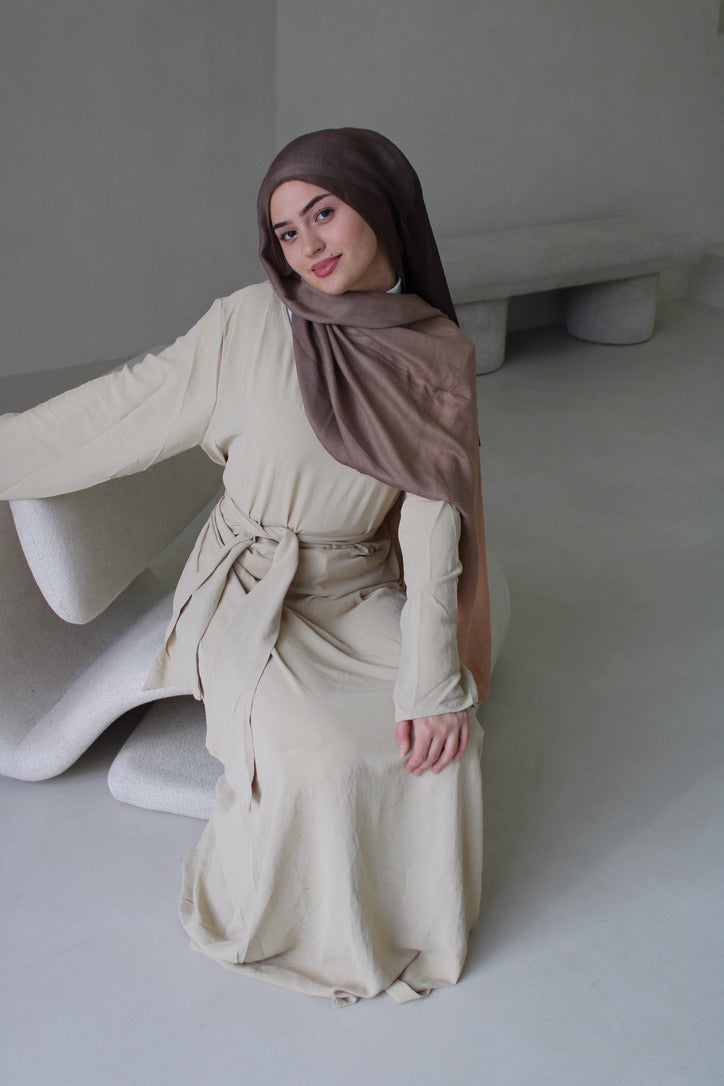 Zahra Dress Khaki