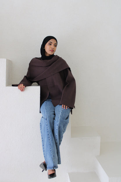 Draped Coat