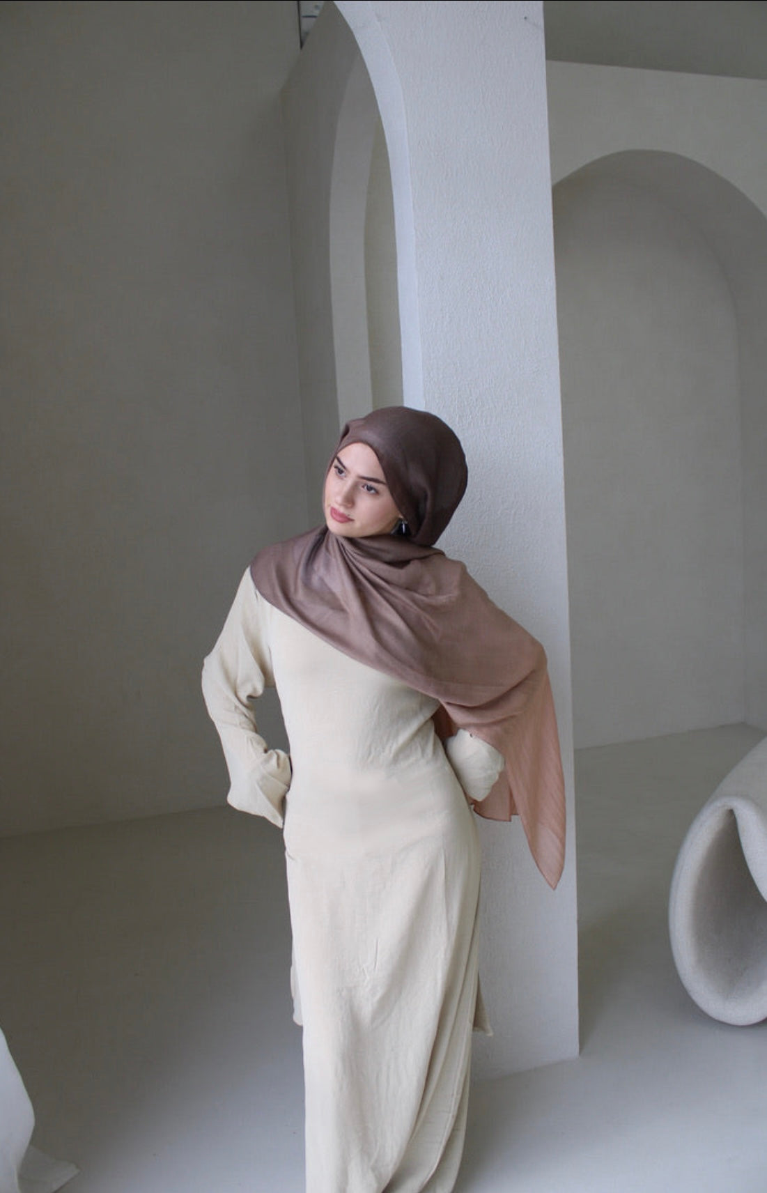 Zahra Dress Khaki