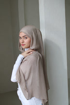 Taupe Modal Hijab