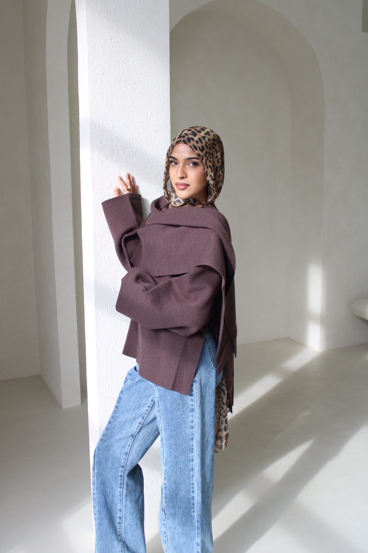 Draped Coat
