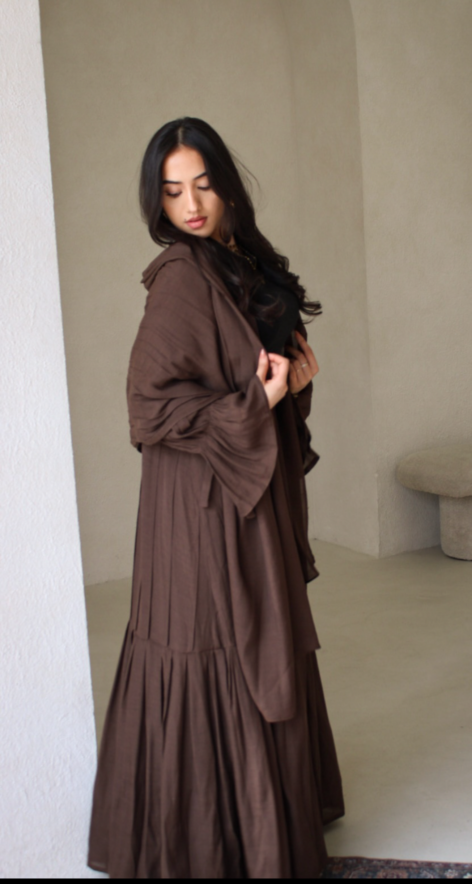 Seraya Abaya Brown