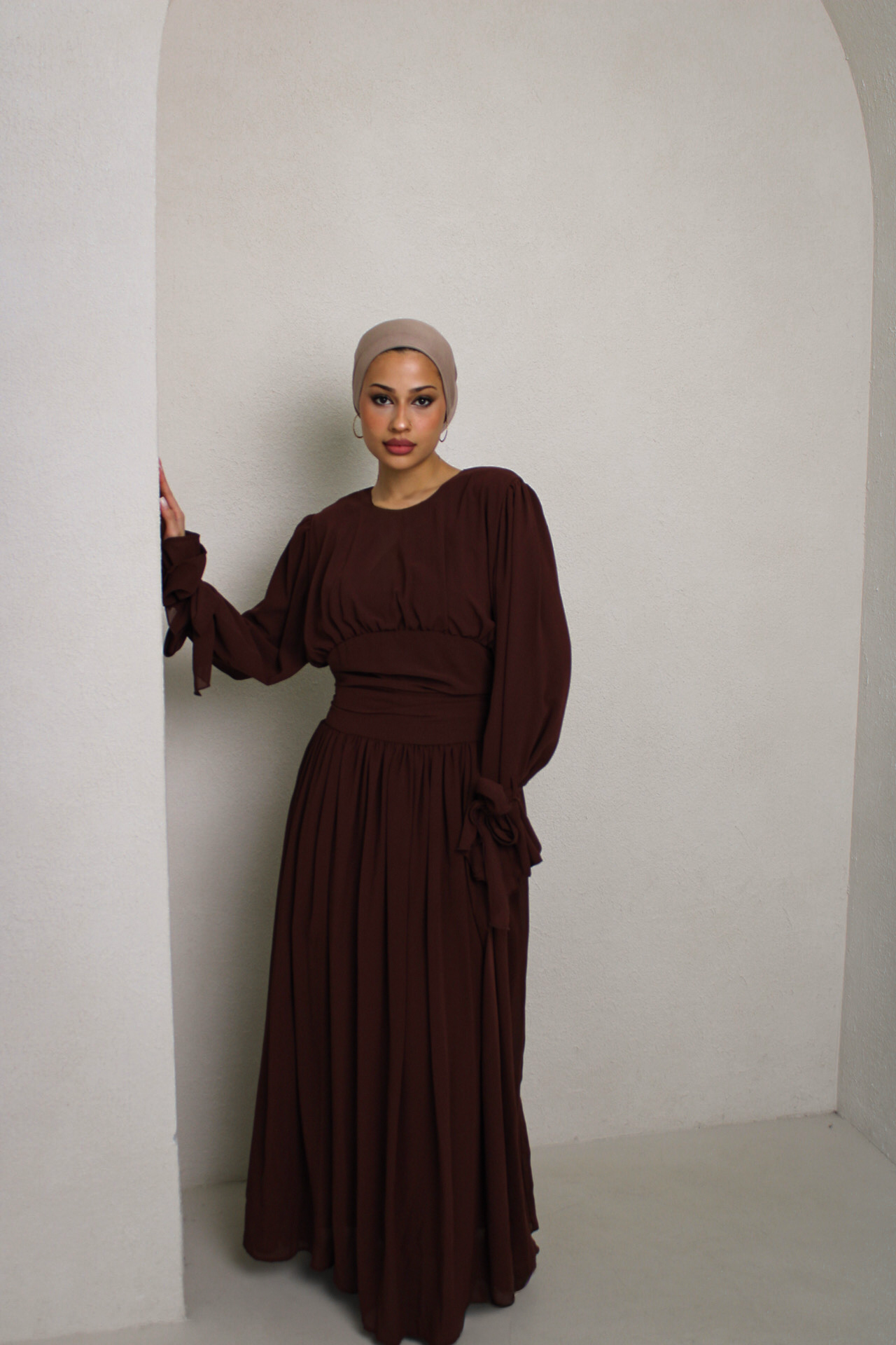 Liyana Dress Brown