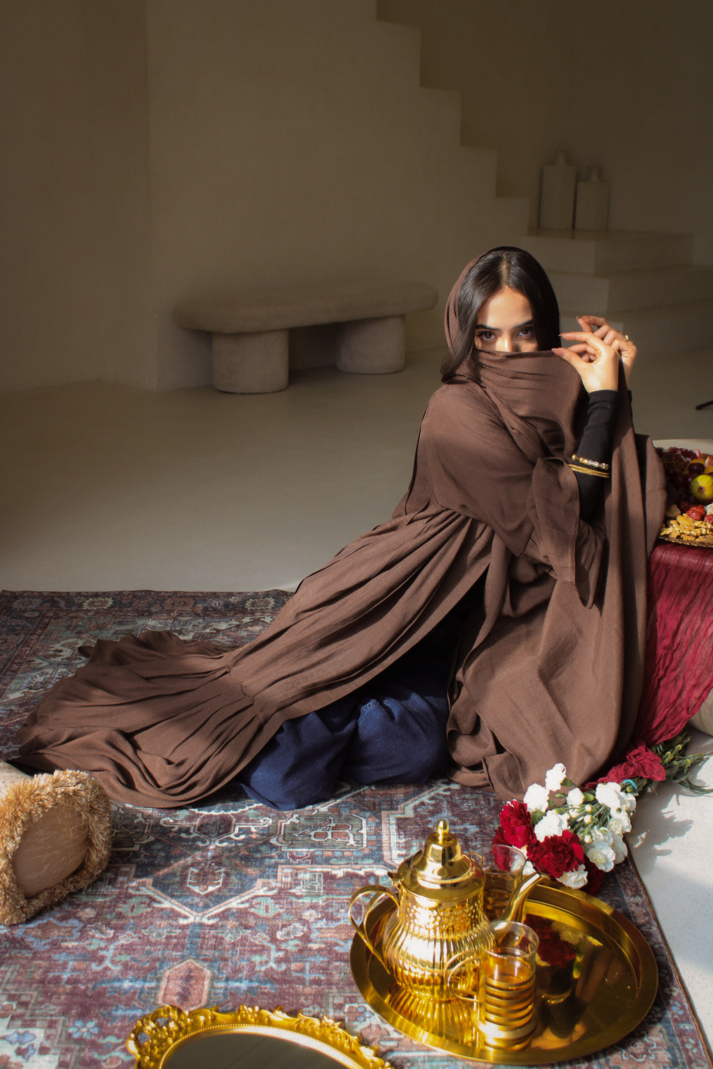 Seraya Abaya Brown