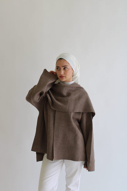 Draped Coat