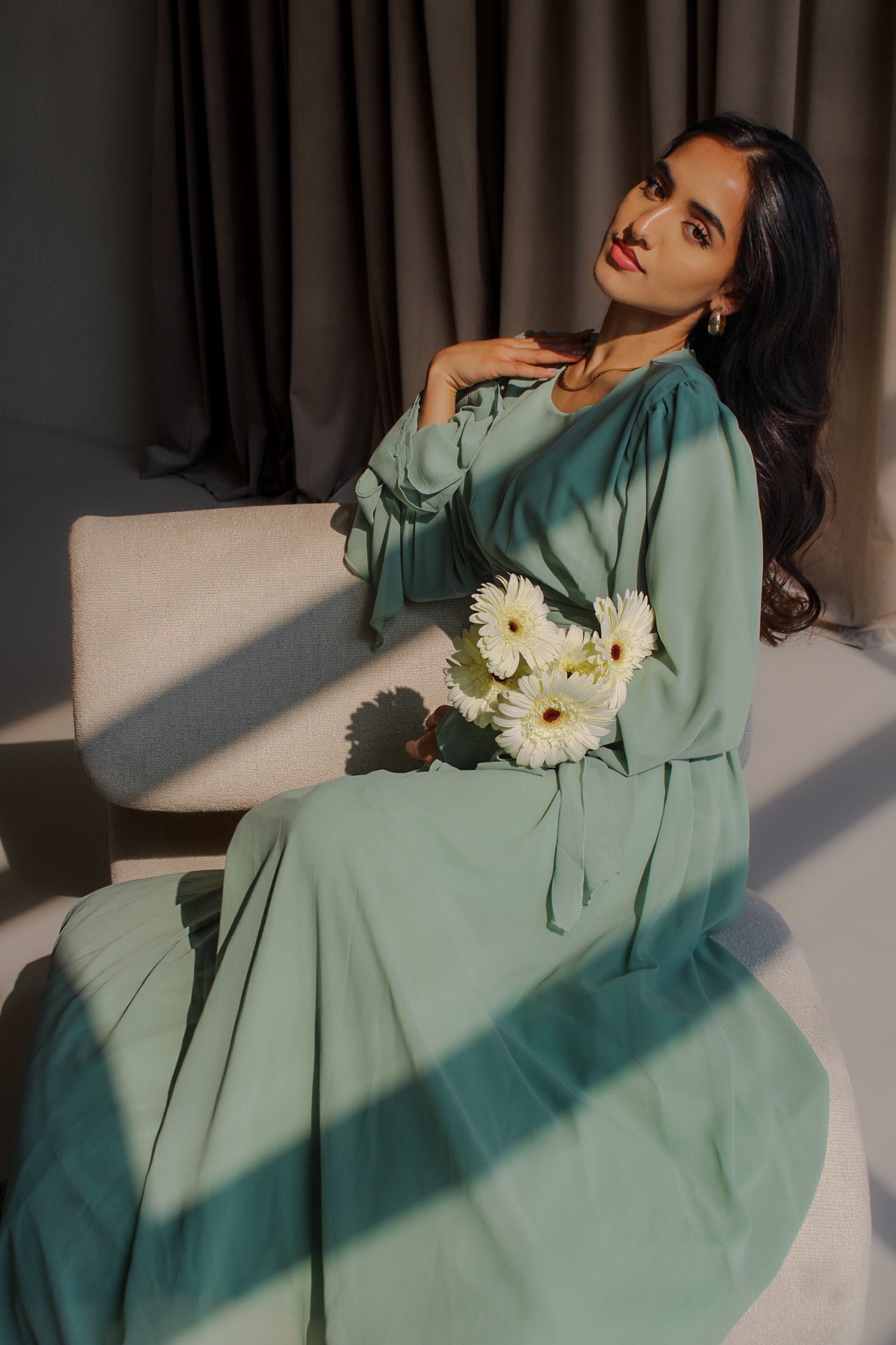 Liyana Dress Green