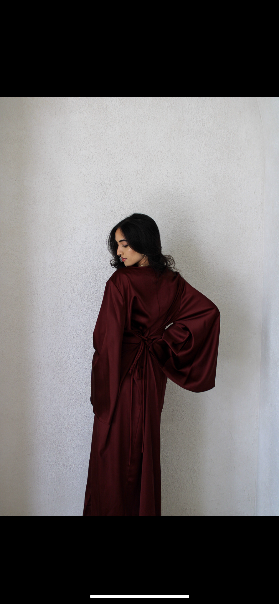 Amirah Dress Burgundy