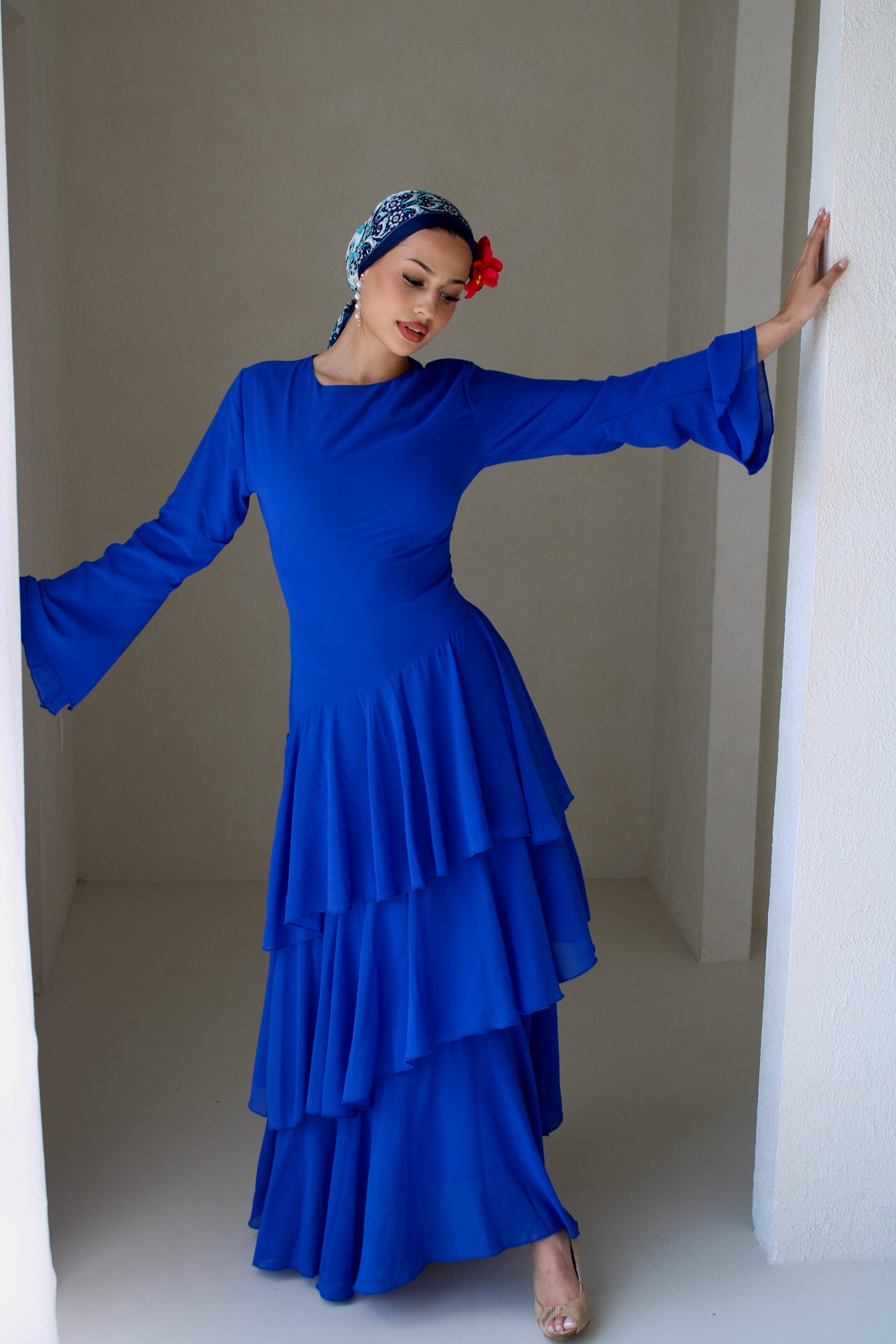 Sorina Dress Blue
