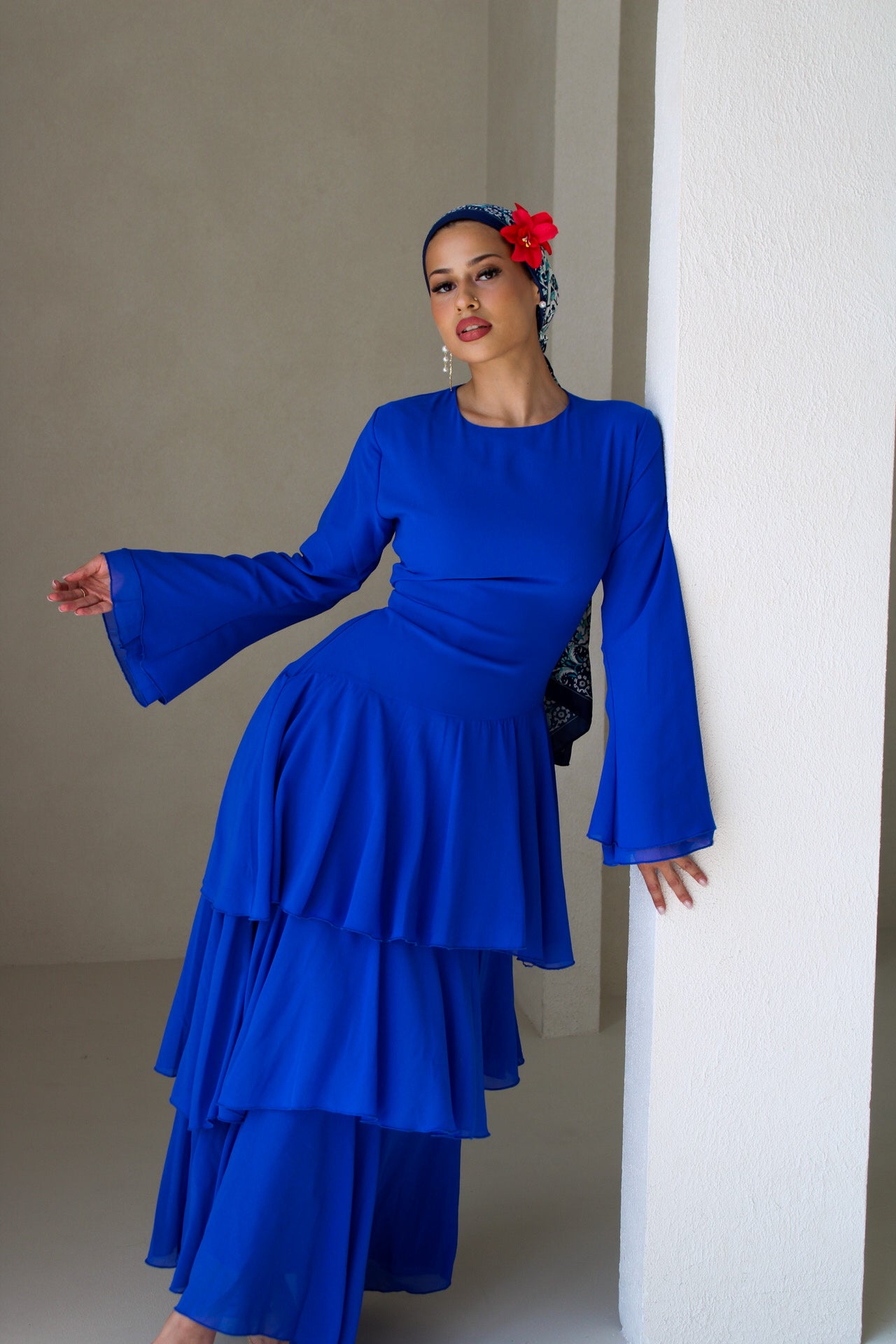 Sorina Dress Blue
