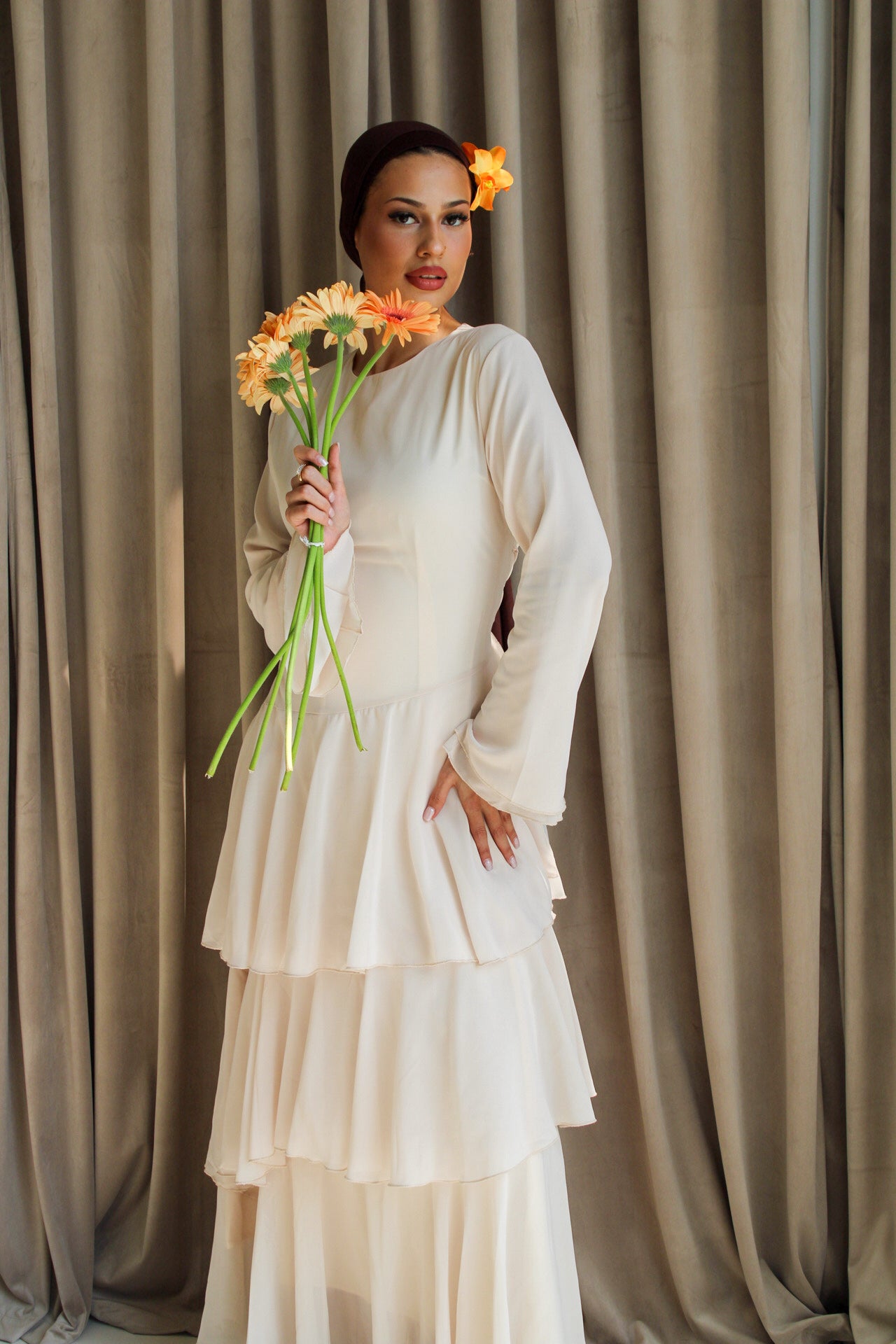 Sorina Dress Cream