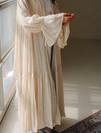 Seraya Abaya Beige