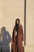 Brown Lace Dress